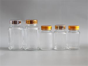 透明廣口膠囊瓶